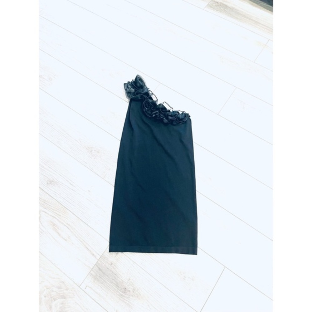 BEBE One-Shoulder Mini Dress-P/S - Picture 4 of 6